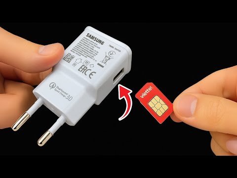 Insert the SIM Card into the Charger ! You Won’t Believe What Happens 😱