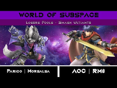 Parico | Morsalsa (Wolf) Vs AOC | Rm8 (Ike) - Losers Pools - World of Subspace Winter '23