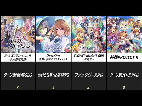 【基本無料】エロソシャゲ・スマホゲー 人気ランキング TOP30【FANZA GAMES】