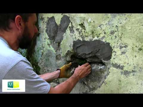 comment reparer mur exterieur fissure