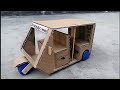 How To Build Electric Powered Rickshaw Incredible Crafts