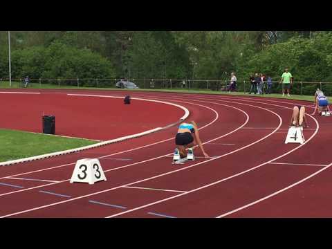 Annika Lietz 400m: 3. Nationales Hürdenmeeting in Flieden 2017