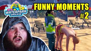 2 Hours of CaseOh Waterpark Simulator! | BEST MOMENTS #2 MQDEFAULT Thumbnail
