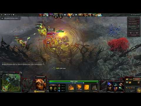 Earthshaker vs Broodmother 60 FPS!