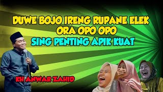 Download lagu CERAMAH LUCU KH ANWAR ZAHID TERBARU - BOJO IRENG APIK KUAT mp3