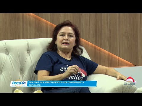 Francimélia Nogueira, do Cria Piauí, fala sobre projetos e pede contribuição à população 19 12 2022