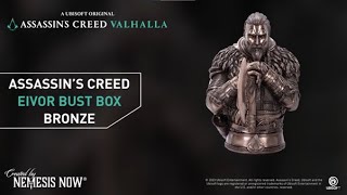 Assassin&#39;s Creed Bronze Valhalla Eivor Bust Unboxed | Nemesis Now
