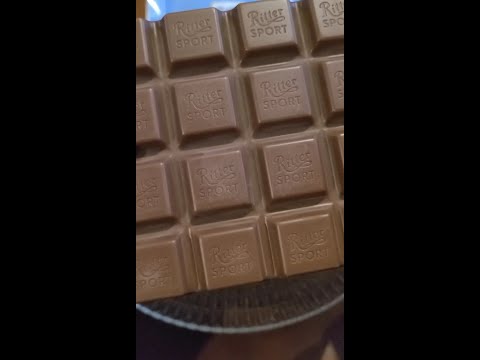 Ritter Sport Milk Chocolate with Coconut - Yay or Nay #shorts