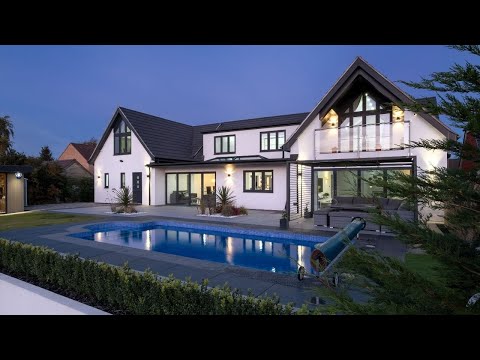 A high-specification, contemporary detached house for sale in Leicestershire