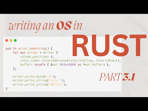 Writing an OS in Rust Part-3.1