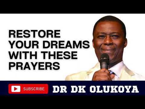 RESTORE YOUR DREAMS WITH THESE PRAYERS