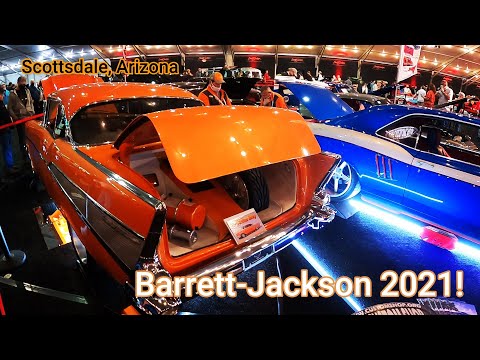 ON STAGE At Barrett Jackson Car Auction 2021 (Scottsdale, Arizona)