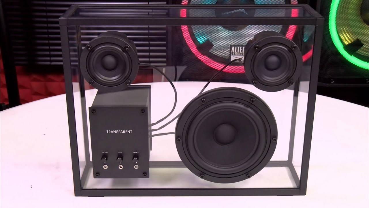 The Transparent Speaker - This is Crazy!