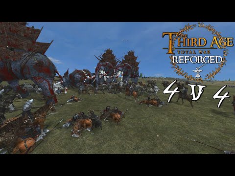 -- BATTLE FOR ENEDWAITH -- Third Age: Reforged Patch .97 4v4 Battle