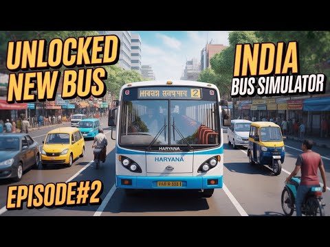 UNLOCKED NEW BUS || OFFROAD INDIAN BUS SIMULATOR || EPISODE #2 || #indian #bussimulator #gamplay 