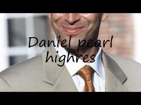 How to pronounce Daniel pearl highres in English?