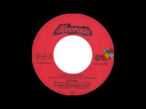 Ada de Castro  -  O Fado das Nossas Vidas