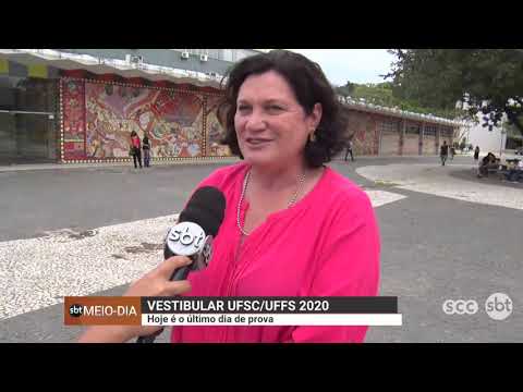 Último dia do vestibular UFSC/UFFS 2020