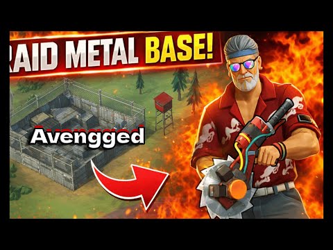 Avengged ldoe Raid Metal Base | Last Day on Earth Survival
