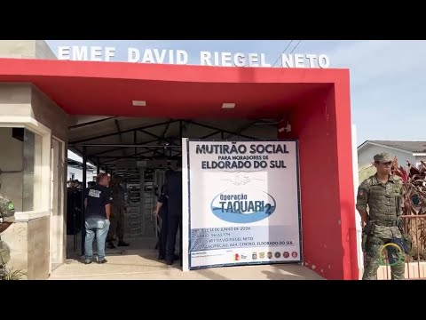 Mutirão social leva serviços essenciais à população de Eldorado do Sul   