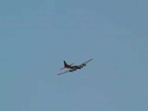 B-17 Solo Flight 2 by Wendell Maakestad