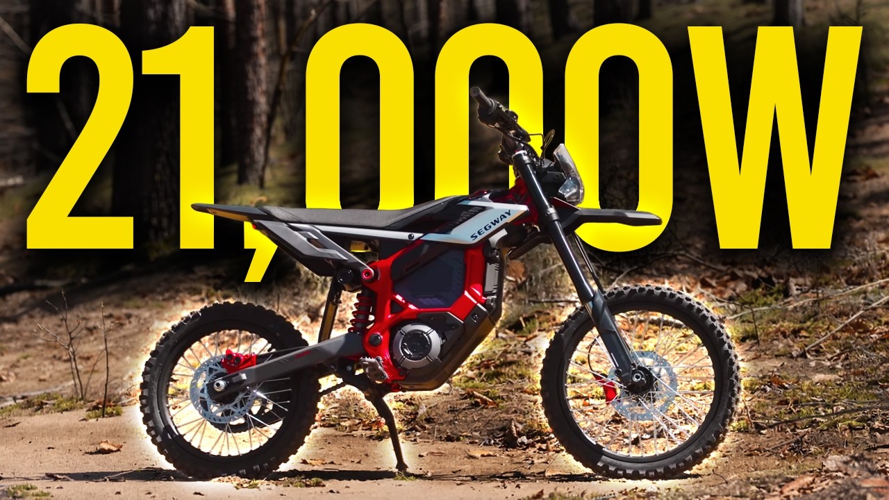 🏍This Thing is From The Future⚡️Segway XABER X300