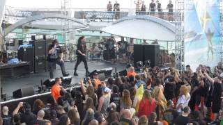 Cannibal Corpse - Addicted to Vaginal Skin (Live) 70000 Tons of Metal 2015