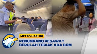 Download lagu Viral! Penumpang Lion Air Ngamuk dan Teriak Ada Bom [Metro Hari Ini] mp3