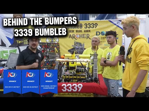 3339 BumbleB | Behind the Bumpers | FRC CRESCENDO Robot