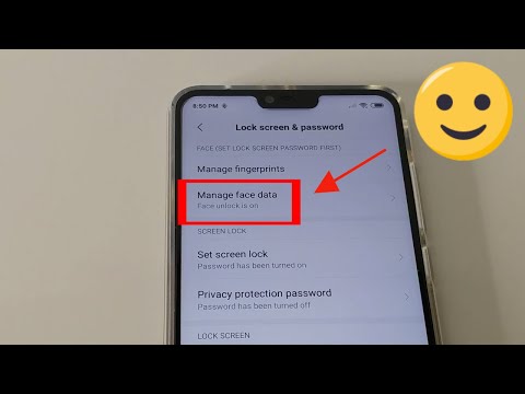 How To Activate The Face Unlock On The Xiaomi Mi 8 Lite
