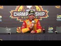 Joey Logano's Full Champions Interview