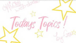 Todays Topics! by Czó  [Official Trailer]
