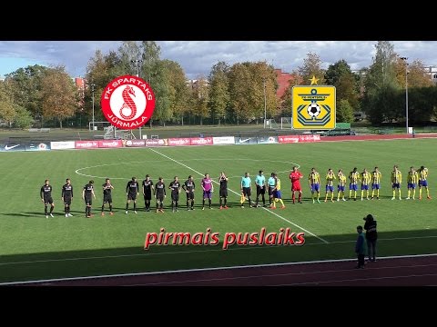 FK Spartaks Jūrmala - FK Ventspils (01.10.2016 1.puslaiks)