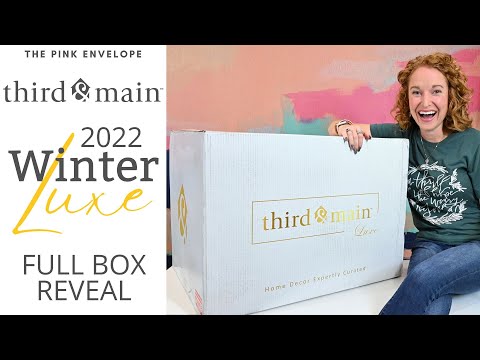 , title : 'Third & Main Winter Luxe 2022 SPOILERS | the MOST EXPENSIVE BOX I have ever opened!'