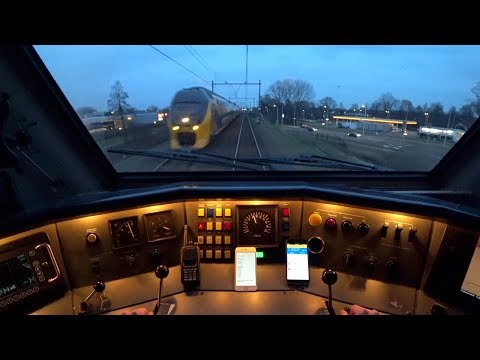 Train Driver's POV Rotterdam - Utrecht VIRM 2018