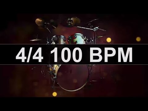 🔴 Drums Metronome 100 BPM
