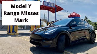 Model Y Range Misses Mark