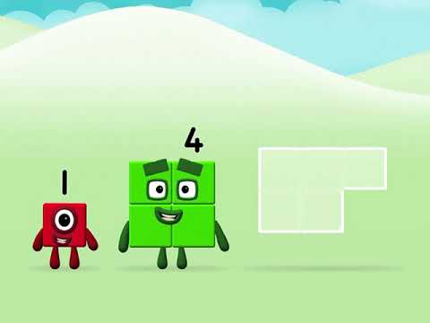 NumberBlocks hide and seek and number blocks card fun￼