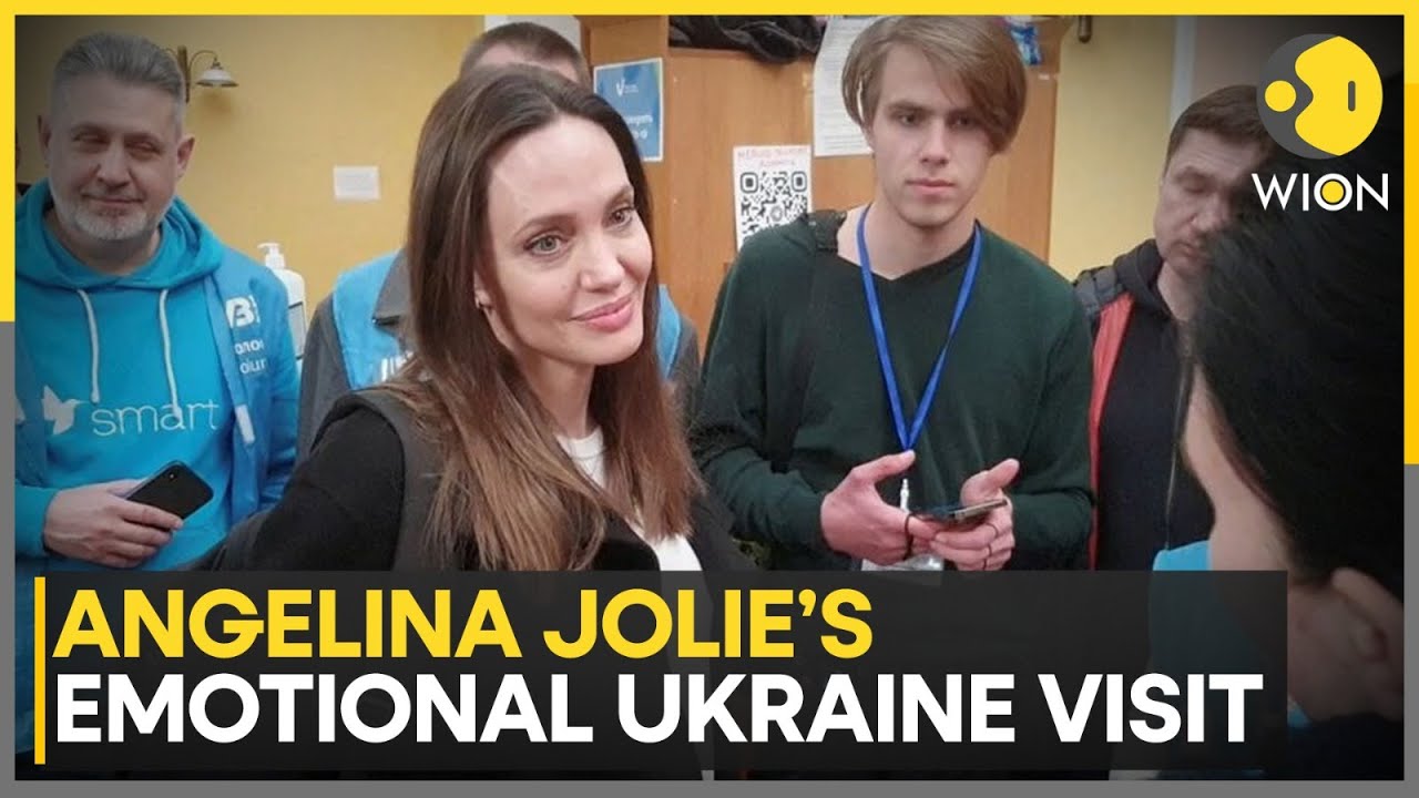 Angelina Jolie Visits Children’s Hospital in Ukraine During Second Trip Amid War | WION