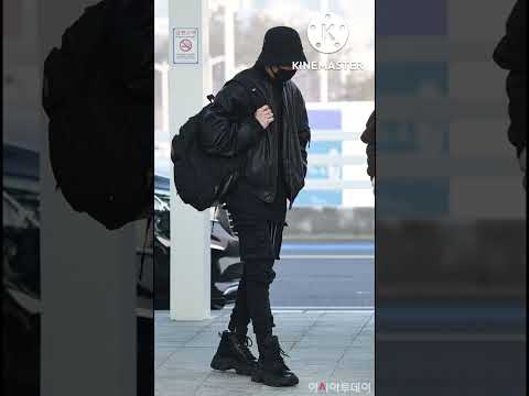 Jungkook (BTS) - IU Airport Outfit P1 #bts #jungkook #iu #shorts