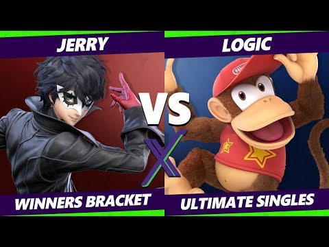S@X 343 Winners Round 3 - Jerry (Joker) Vs. Logic (Diddy Kong, Olimar) Smash Ultimate - SSBU