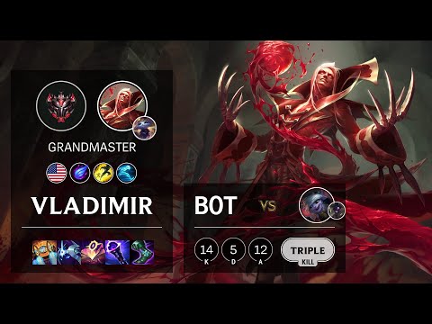 Vladimir Bot vs Tristana - NA Grandmaster Patch 11.12