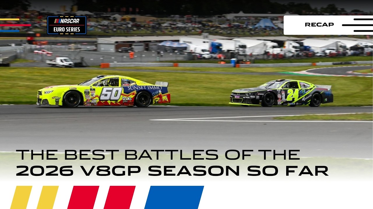 The Best 2026 NASCAR Euro Series V8GP Battles So Far