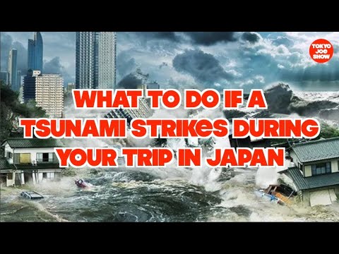 JAPAN'S DANGER ZONE 2  What to do if a Tsunami strikes during your trip in Japan (Tokyo Joe Show)
