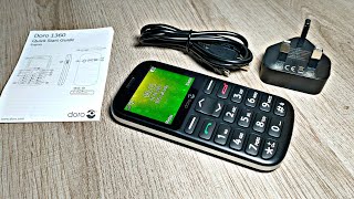 Doro 1360 Big Button Senior Mobile Phone (Review)
