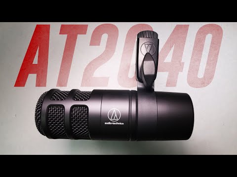Audio Technica AT2040 Dynamic Mic Review / Test (vs. Podmic, SM7b, RE20, BP40)