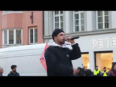 Rapper Johnny Messer mit "Volkskanzler"