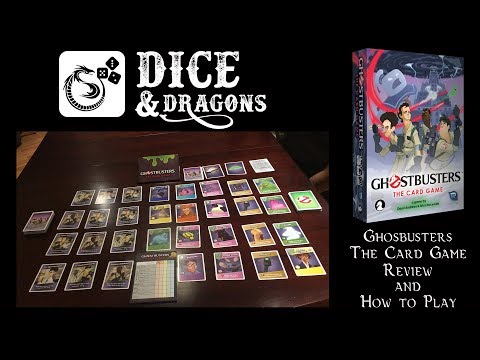 Dice and Dragons - Ghostbusters The Card Game Review and How to Play