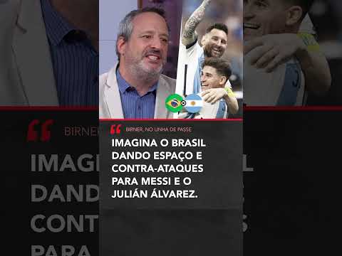 Como será Brasil x Argentina???? #shorts