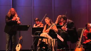 Caterina Lichtenberg and Mike Marshall J S  Bach Oboe Violin Concerto BWV1060 Dm 2nd Movement Carmel